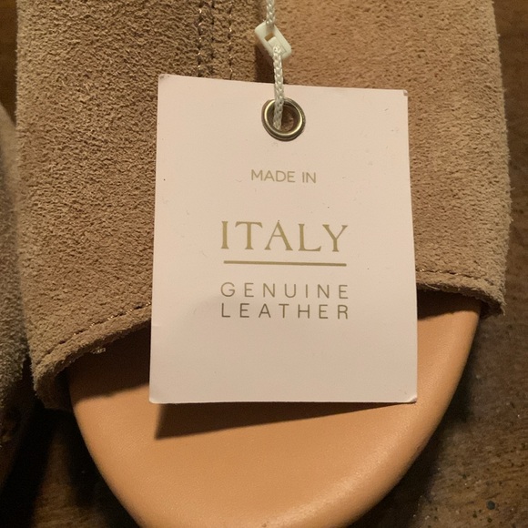 Avellini Stack Heeled Suede Sandals - Picture 7 of 7